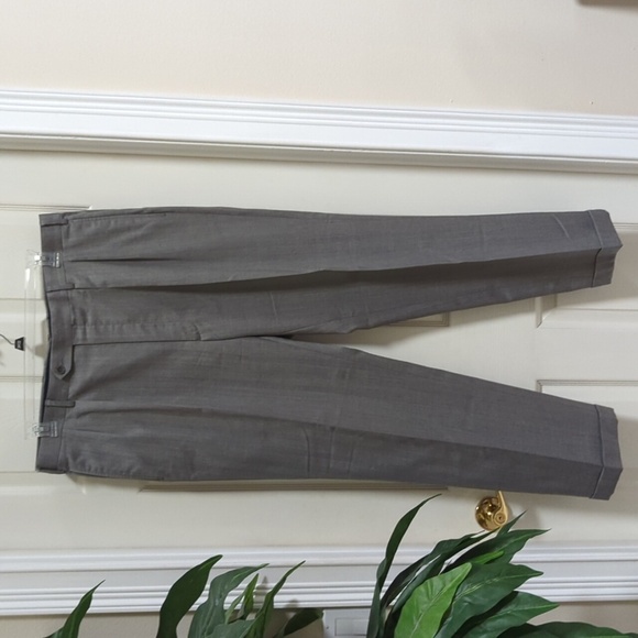 Goly LTD Custom Men's Tailored Light Grey 100% Italian Wool Suit w/Dual Vent 48R - Picture 6 of 14